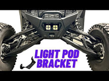 Load and play video in Gallery viewer, Polaris RZR Pro R / Pro S / Turbo R & PRO XP Dual Light Pod Bracket
